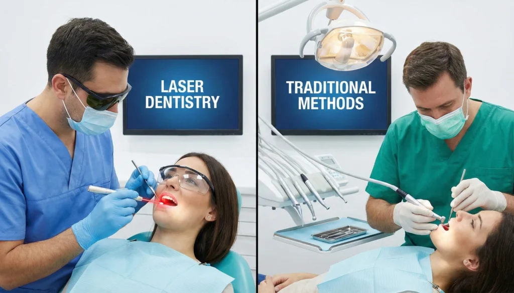Laser Dentistry vs Traditional Methods