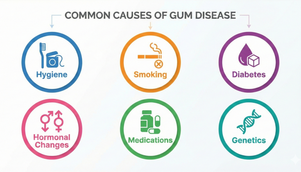 Common Causes of Gum Disease